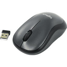 Мышь "Logitech M1852", беспроводная, USB, черный