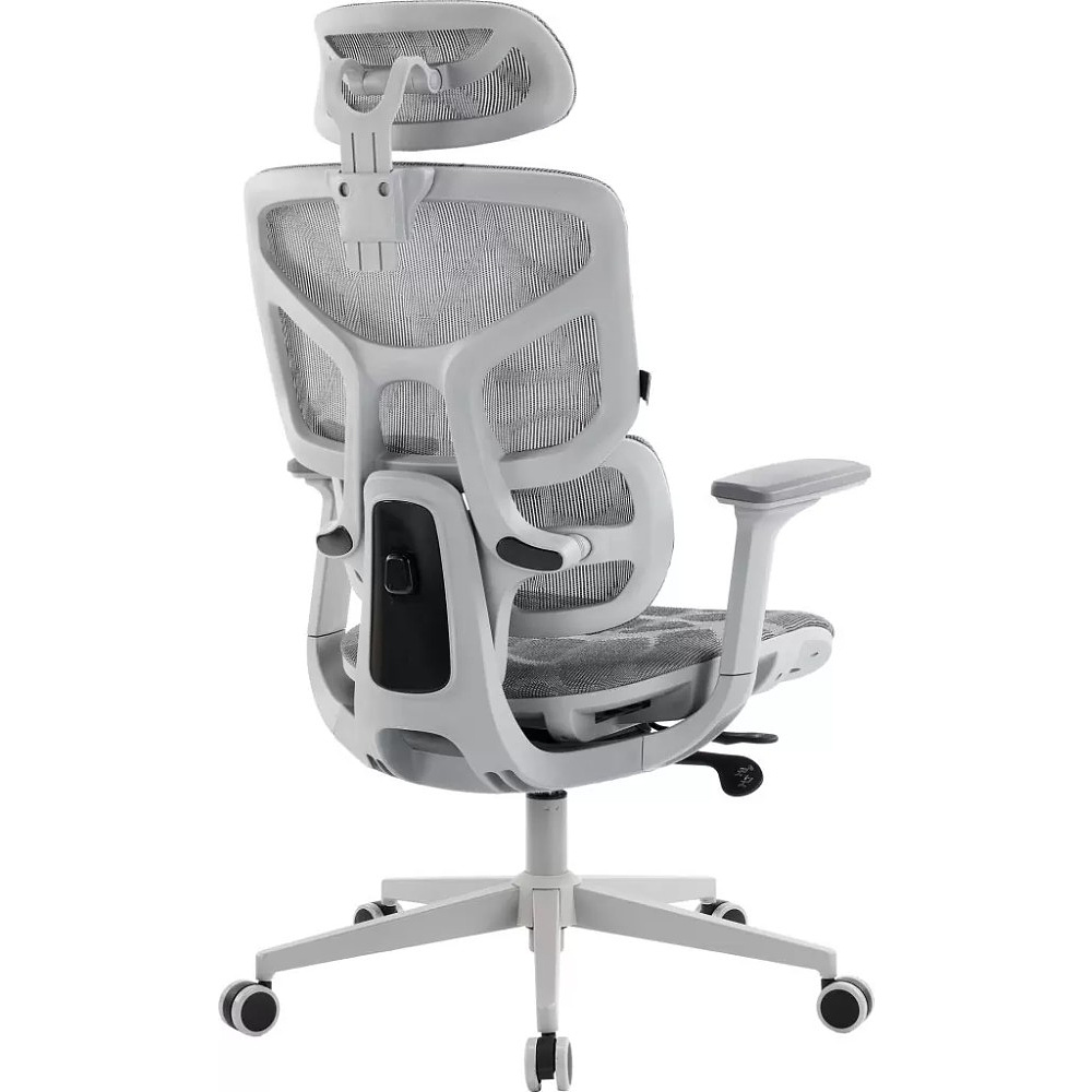 Кресло эргономичное EVERPROF Alfa, Grey, сетка, серый, металл, корпус серый - 4