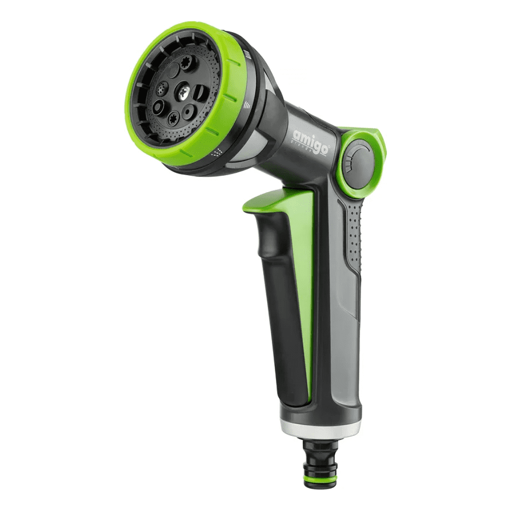 Пистолет-распылитель Amigo Grande 79840, 3/4", 8 функций