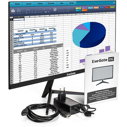 Монитор ExeGate ProSmart EV2207A, EX294343RUS, 21.5" - 5