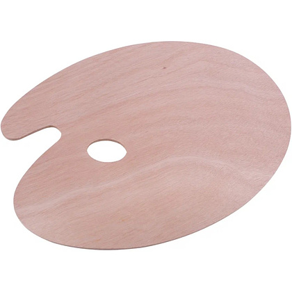 Палитра ДВП "Сонет", овальная, 30x40 см