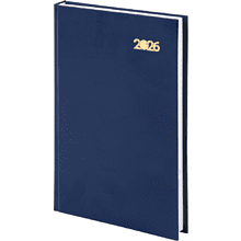Ежедневник датированный "STAFF", А5, 320 страниц, синий, 2026