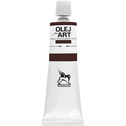 Краски масляные Renesans "Oils for art", 78 капут мортуум, 60 мл, туба