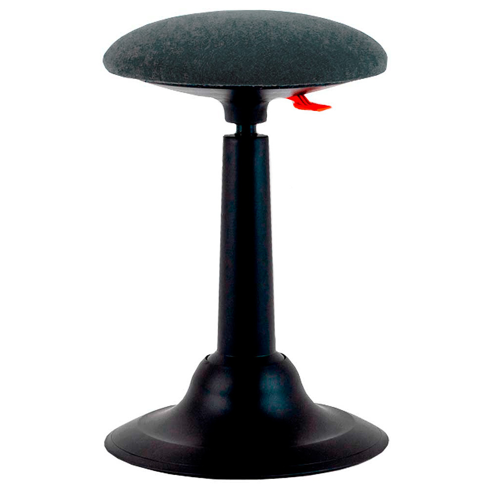 Стул для активного сиденья "Cloud", пластик, черный, серый