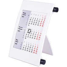 Календарь настольный "9510" 2026-2027, белый, черный