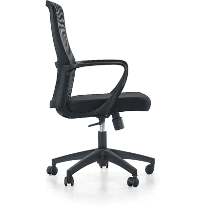 Кресло для персонала SitZone U-069B, сетка, ткань, пластик, черный, 2 шт/упак, -30% - 4
