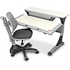 Кресло детское Comf-Pro С3 317 Chair, пластик, ткань, серый, пластик, корпус черный, серый, с чехлом салатовым - 9