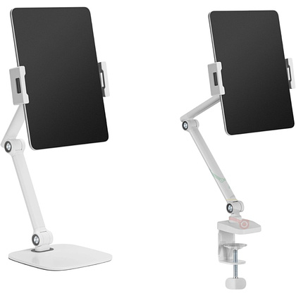 Крепление для планшета (смартфона) Tablet Clamp, белый матовый - 9