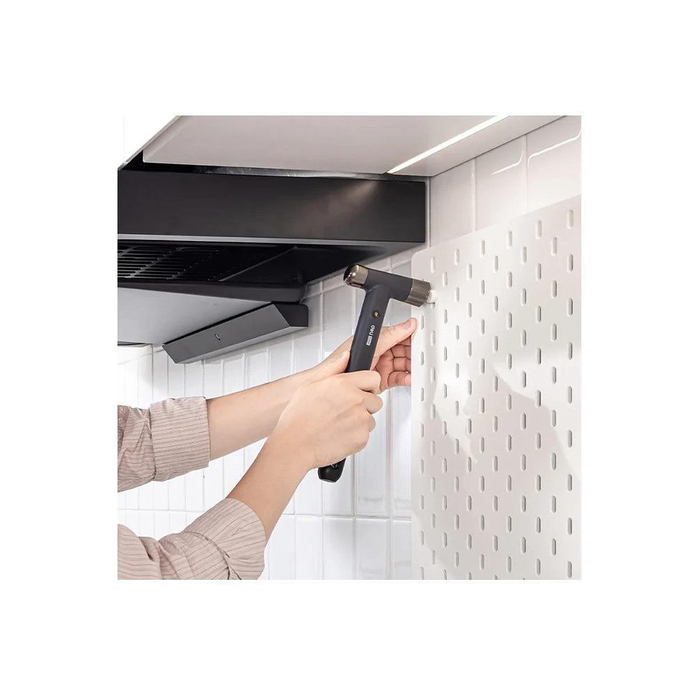 Набор ручного инструмента Deli HS, 8 предметов, Soft Touch, черный - 13