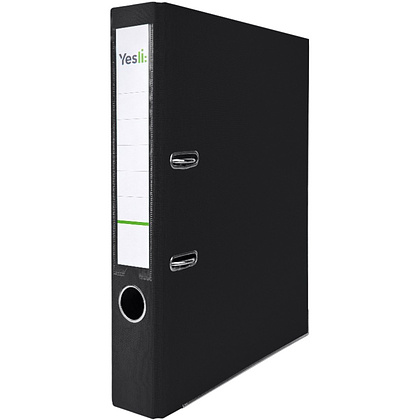 Папка-регистратор "Yesli:", А4,  50 мм, ПВХ, черный