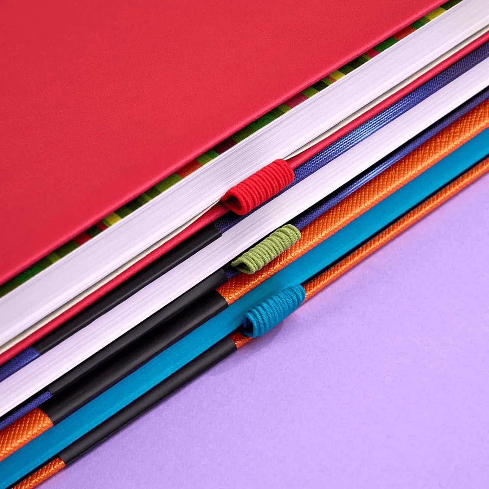 Блокнот "Appeel royal red delicious", А5, 96 листов, линейка, на резинке, красный - 9