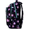 Рюкзак школьный Astra "Lovely Kitty", черный, розовый - 6