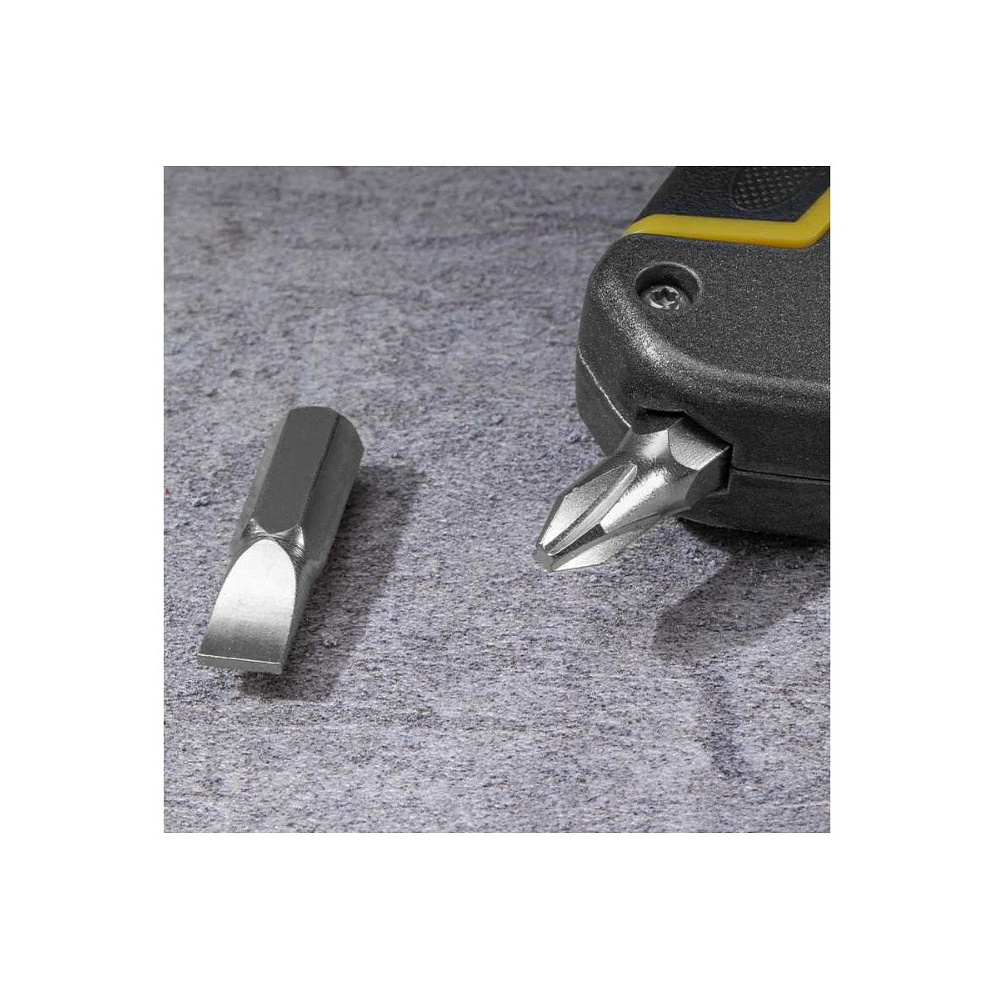 Нож строительный Deli YS EDL006Z, 19 мм, складной, трапеция - 7