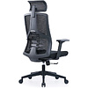 Кресло для руководителя SitZone CH-359A сетка/ткань, черный - 4