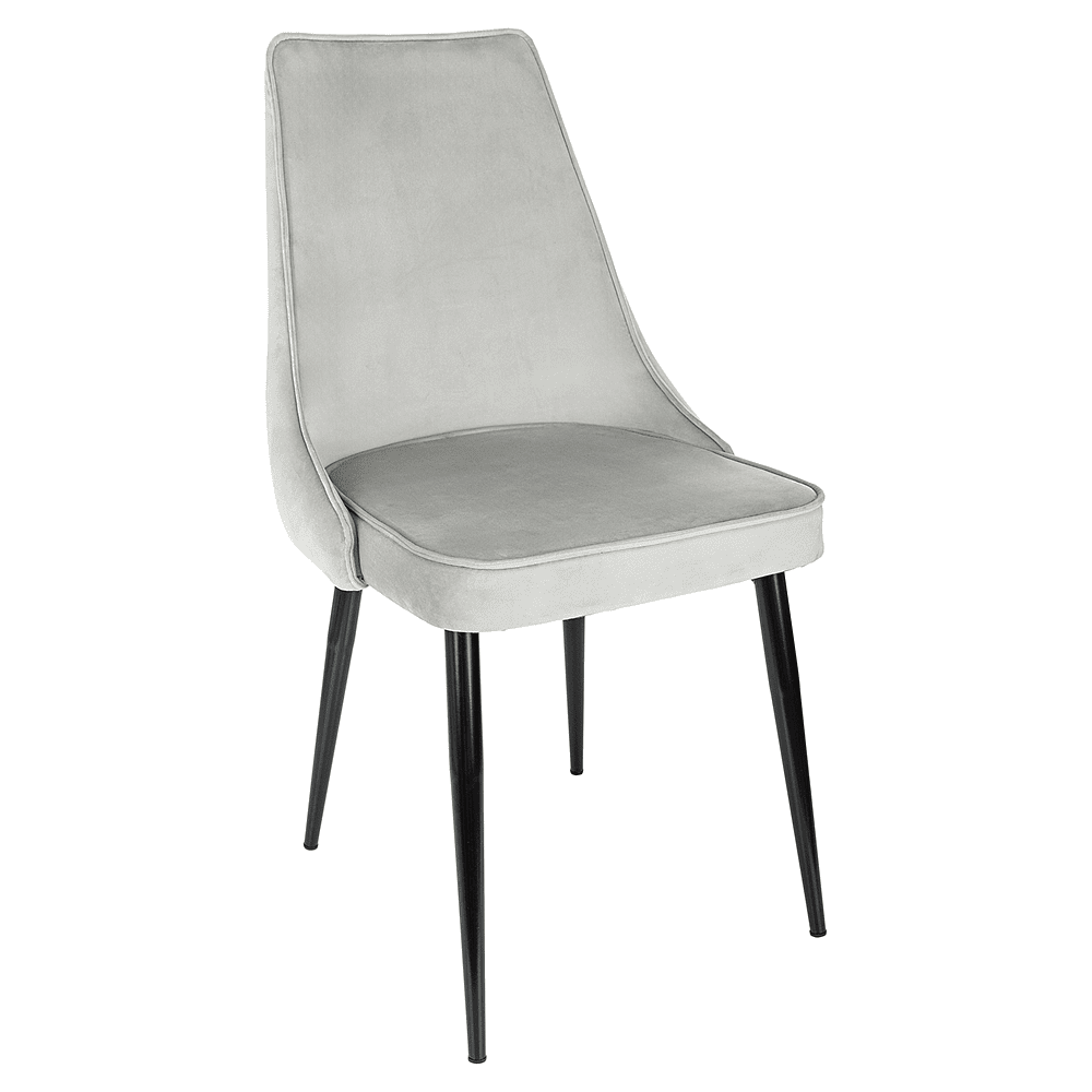 Стул Бюрократ "CH-K4", ткань, светло-серый, металл