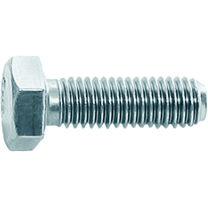 Болт шестигранный М16х100 мм, DIN 933/ГОСТ 7798-70, цинк, 1 кг