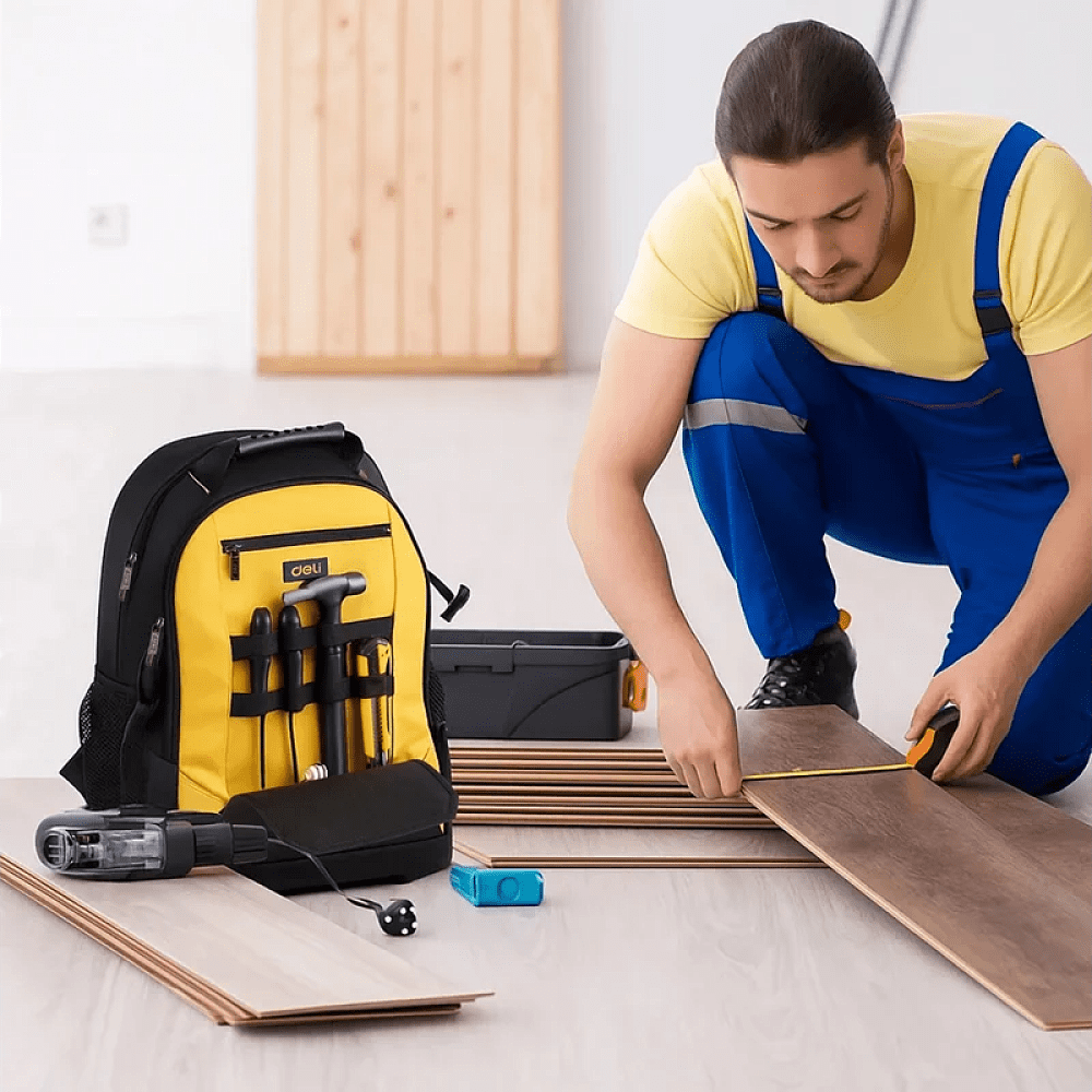 Рюкзак Deli YS DL586122, 350x200x470 мм, 12 карманов, ткань Oxford - 8