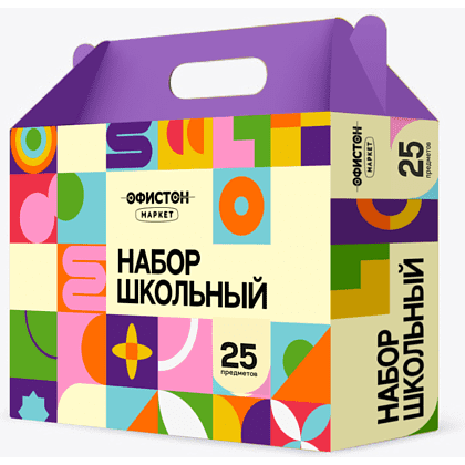 Набор первоклассника «Офистон Маркет», 25 предметов - 2