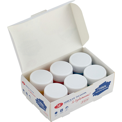 Гуашь "Я - Художник!", перламутровая 6 цветов, 15 мл. - 3