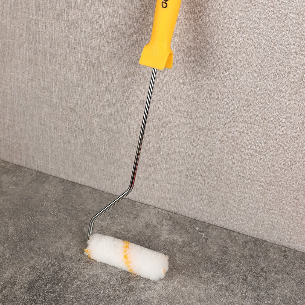 Валик малярный Deli "EDL509514", 100x12 мм, белый, желтый - 3