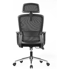 Кресло для руководителя SitZone U-060A, сетка, ткань, черный, - 30%