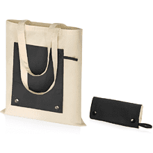 Сумка для покупок "Gross 180", натуральный, черный