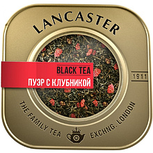 Чай "Lancaster" Пуэр с клубникой