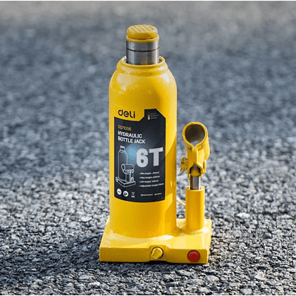 Домкрат бутылочный Deli YS EDQ71006, 6 т - 6