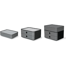 Блок закрытый "Allison", серый