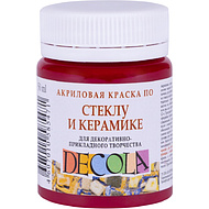 Краска акриловая по стеклу и керамике 