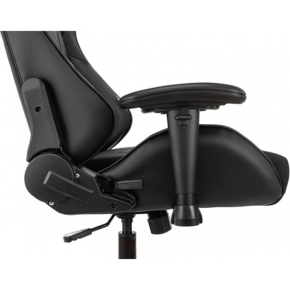 Кресло игровое Zombie VIKING 4 AERO Edition, экокожа, ткань, пластик, черный - 14