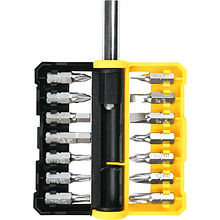 Отвертка Deli EDL251201 с битами, 15 предметов