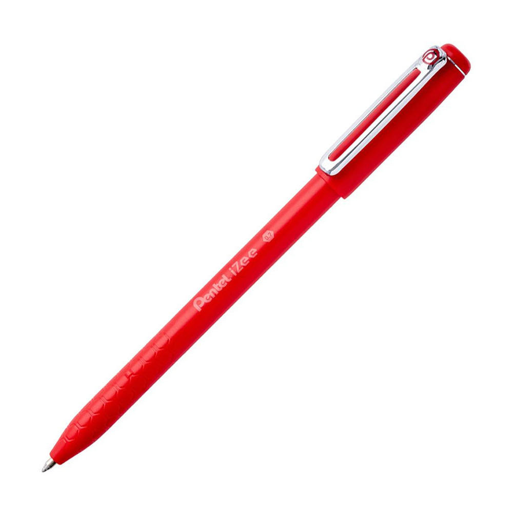 Ручка шариковая “IZee”, 0.7 мм, красный, стерж. красный