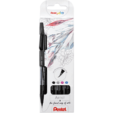 Маркер-кисть "Brush Sign pen Artist", 4 шт