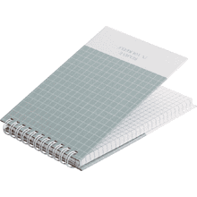 Блокнот "Shiny mono", А6, 80 листов, клетка, ассорти