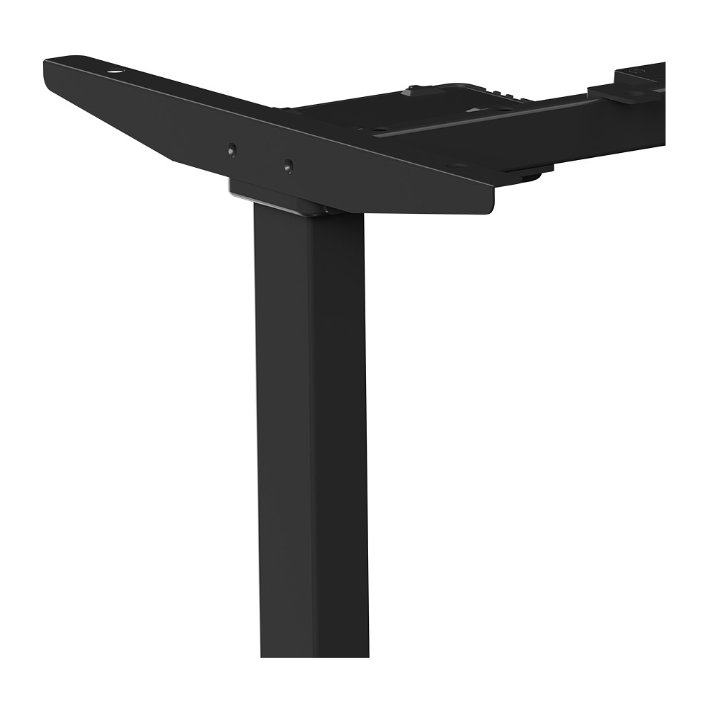 Стол с электроприводом WellDesk Prime 1300x675х18 черный/дуб хантон темный (9191461+9178197) - 7