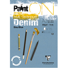 Блок-склейка Clairefontaine "Paint'On", 15 листов