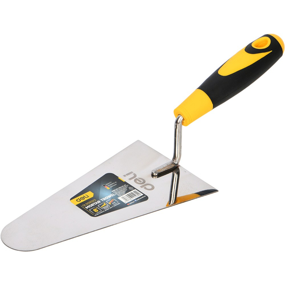 Кельма "Deli", 180мм, желтый