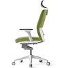 Кресло для руководителя "BESTUHL J2", ткань, пластик, зеленый - 3