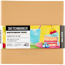 Скетчбук "Sketchmarker Graphic&Ink"