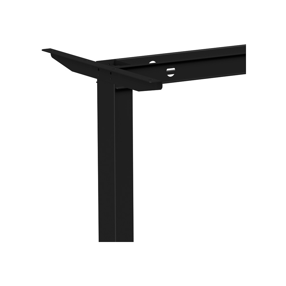 Стол с электроприводом WellDesk Basic 1200x675х18 черный/ясень шимо светлый (9191456+9197779) - 6