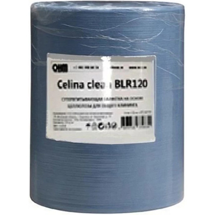 Салфетка из целлюлозы "Celina clean", 31x32 см, 475 шт/рул, голубой