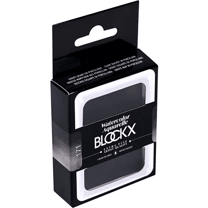 Краски акварельные "Blockx. Giant pan", 171 слоновая кость черная, 18 мл., кювета - 4
