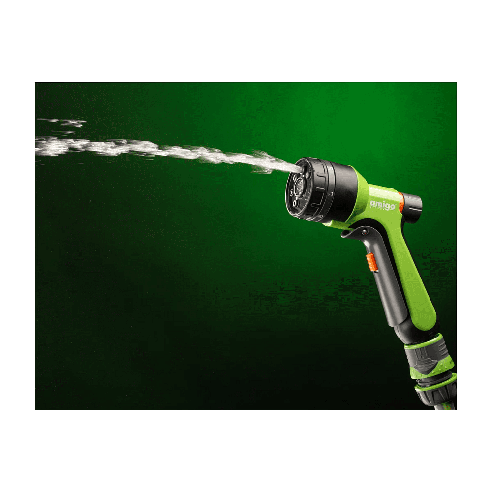 Пистолет-распылитель Amigo Grande 79256, 3/4", 7 функций - 10