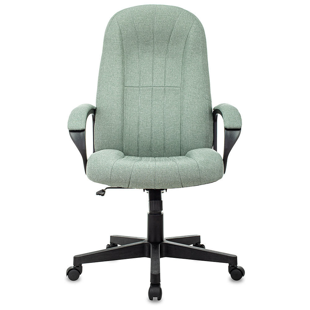 Кресло для руководителя "Бюрократ T-898AXSN", ткань, пластик, зеленый 38-407 - 2
