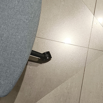 Коврик напольный защитный под кресло 1200x900x2 мм, прозрачный - 6