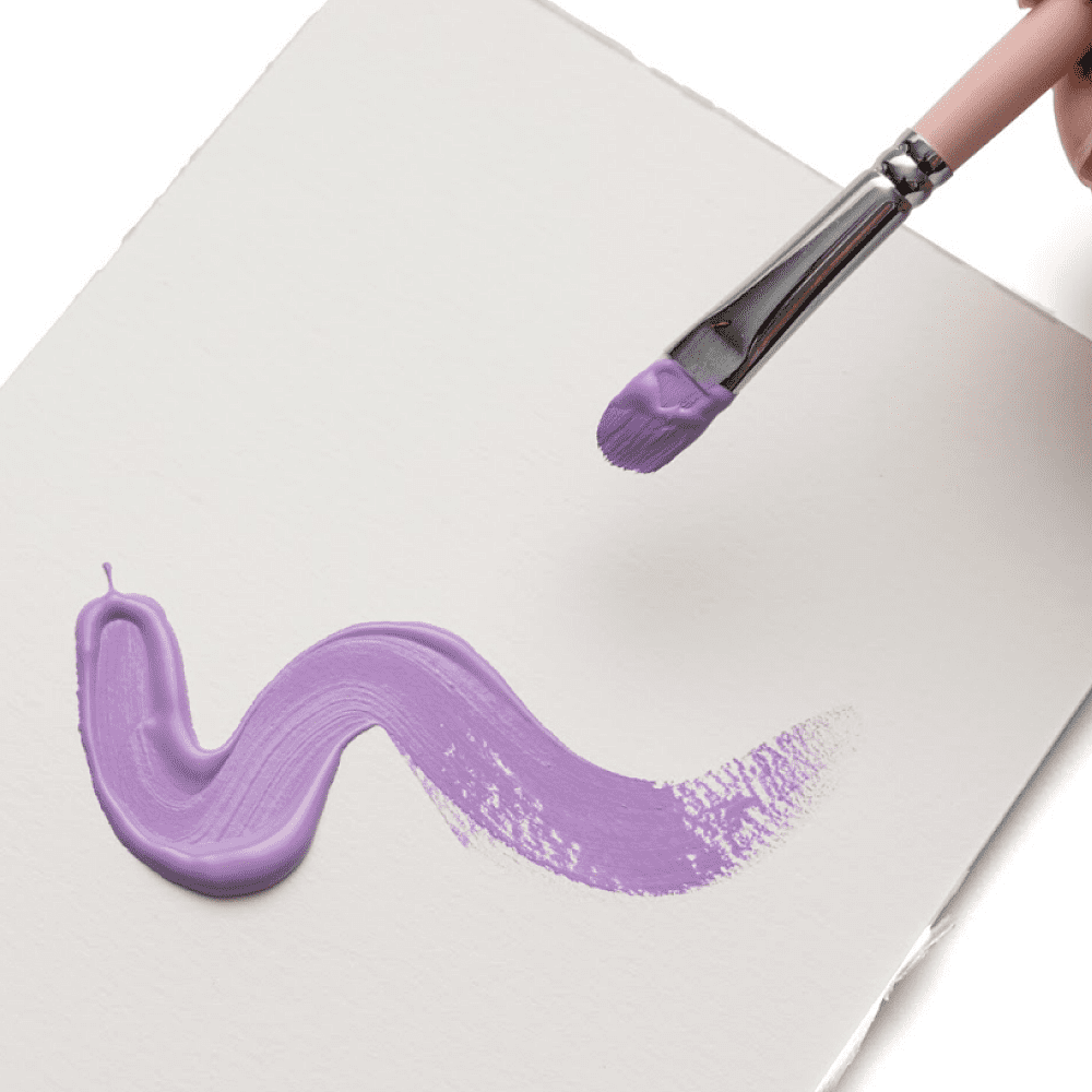 Краски гуашевые "Himi Jelly Cup. Pastel colors", 18 цветов, кювета, фиолетовый футляр - 9