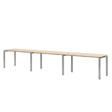 Коллекция Титан Бенч-система на 3 рабочих места ТН312ТР-3х1+ТН312К-22, 3600х700х742