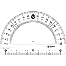 Транспортир 180°