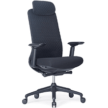 Кресло для руководителя SitZone CH-531A, ткань, пластик, черный, -30%